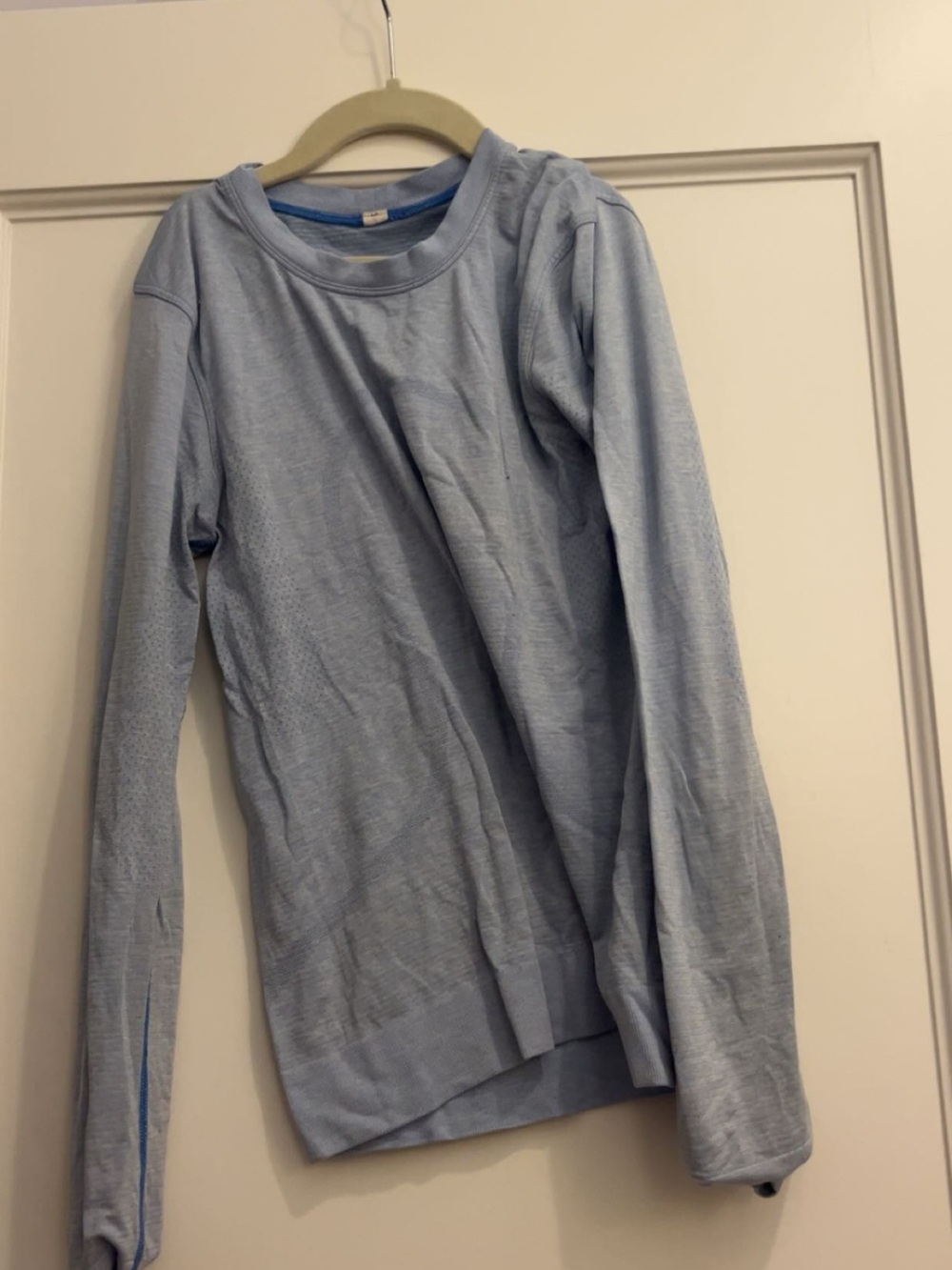 lululemon athletica Light Blue Relaxed Swiftly Tech Long Sleeve